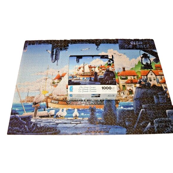 Ceaco Puzzles The Great Escape 1000 piece Jigsaw Puzzle 27 x 20 - Picture 6 of 7